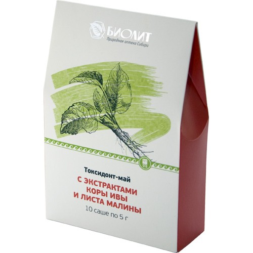 Токсидонт-май с экстрактами коры ивы и листа малины  г. Нижний Новгород  