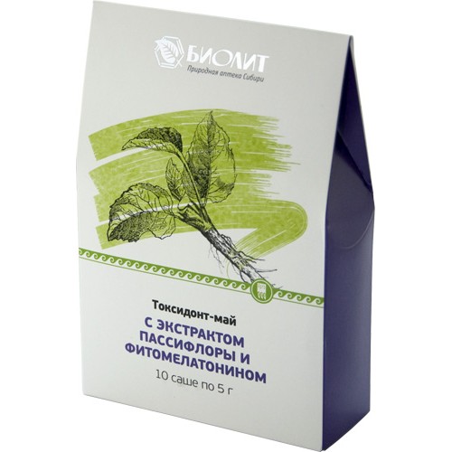 Купить Токсидонт-май с экстрактами пассифлоры и фитомелатонином  г. Нижний Новгород  