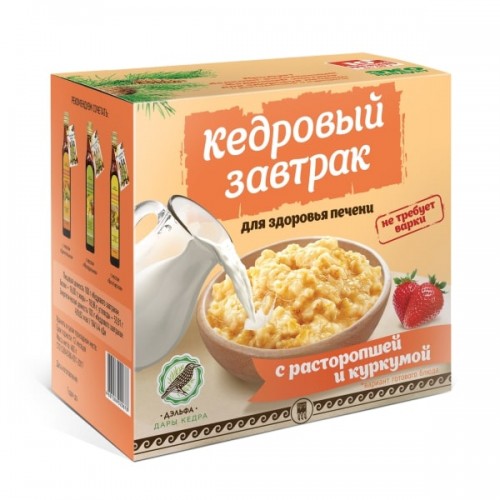 Купить Завтрак кедровый для здоровья печени с расторопшей и куркумой  г. Нижний Новгород  